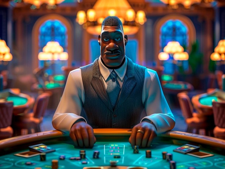 Antarmuka permainan Angka Main di platform balivegas